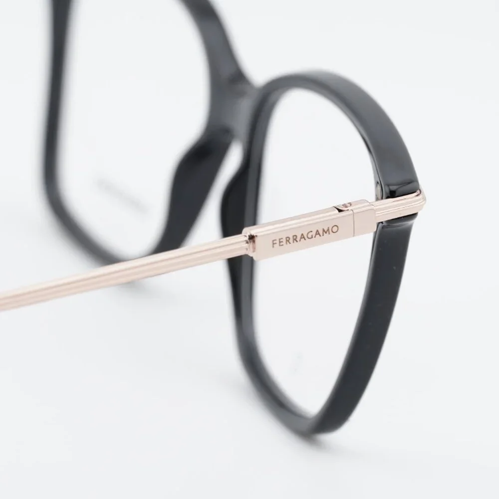Salvatore Ferragamo SF2992 001 Eyeglasses Black 53mm Square Frame
